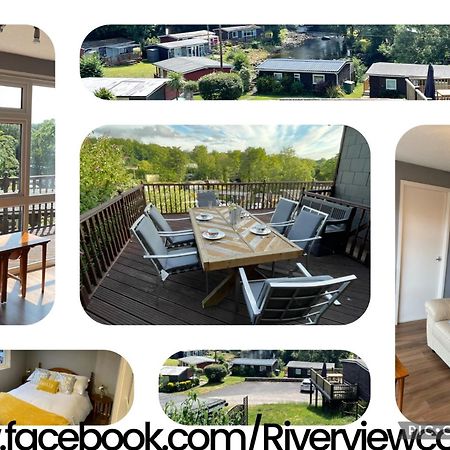 180 River View Cabin Caeathro Kültér fotó