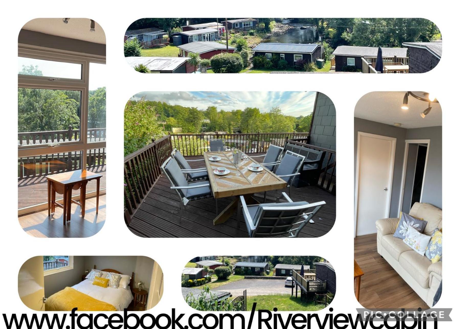 180 River View Cabin Caeathro Kültér fotó